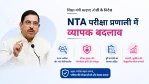 शिक्षा मंत्री प्रल्हाद जोशी का NTA पर बड़ा एक्शन, परीक्षा और सुरक्षा व्यवस्था में होगा व्यापक बदलाव शिक्षा मंत्री प्रल्हाद जोशी का NTA पर बड़ा एक्शन, परीक्षा और सुरक्षा व्यवस्था में होगा व्यापक बदलाव
